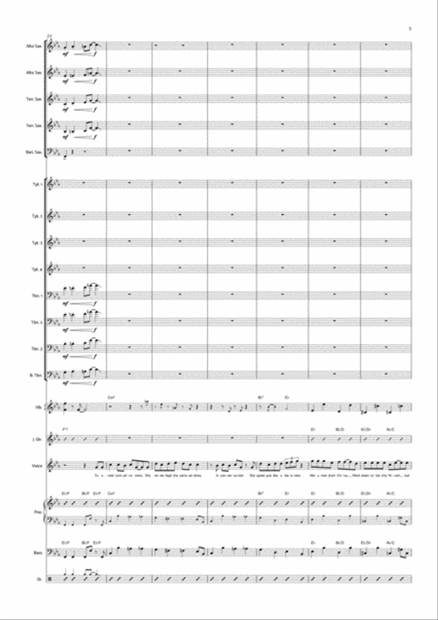 Killer Queen Piano, Vocal, Guitar scores gallery preview page 5