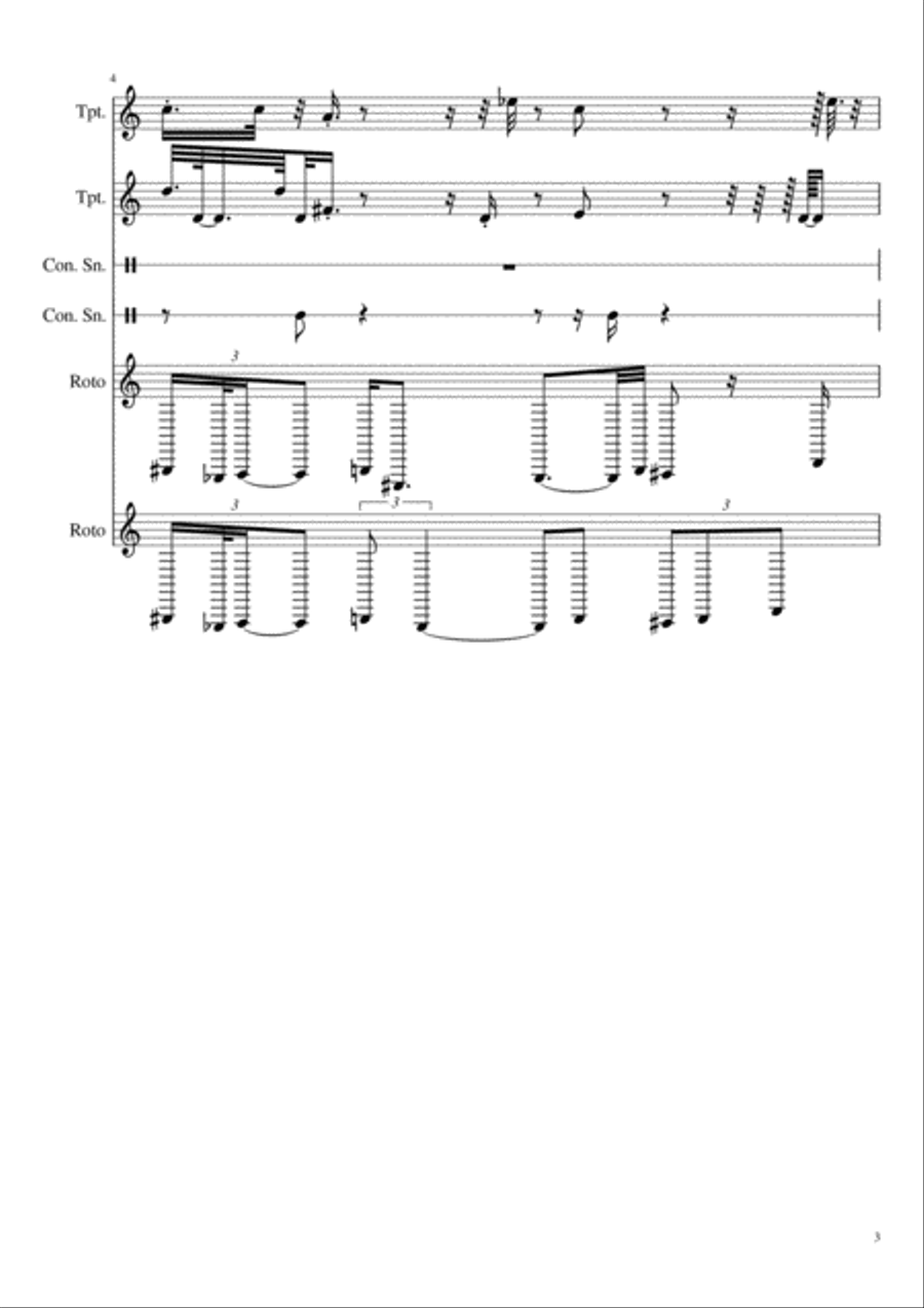 Dusilott Dusilott Percussion Ensemble scores gallery preview page 3