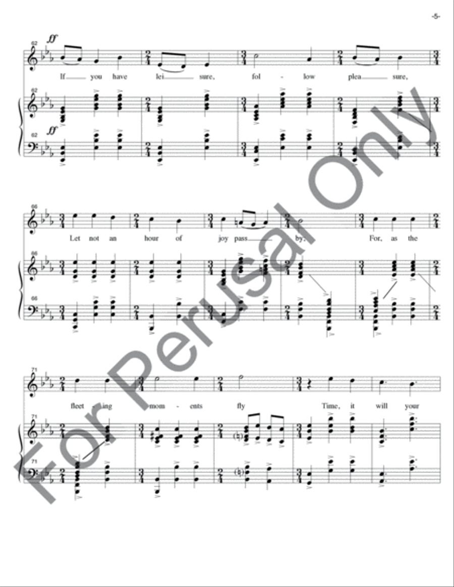 Come Let's Be Merry Come Let's Be Merry High Voice scores gallery preview page 6