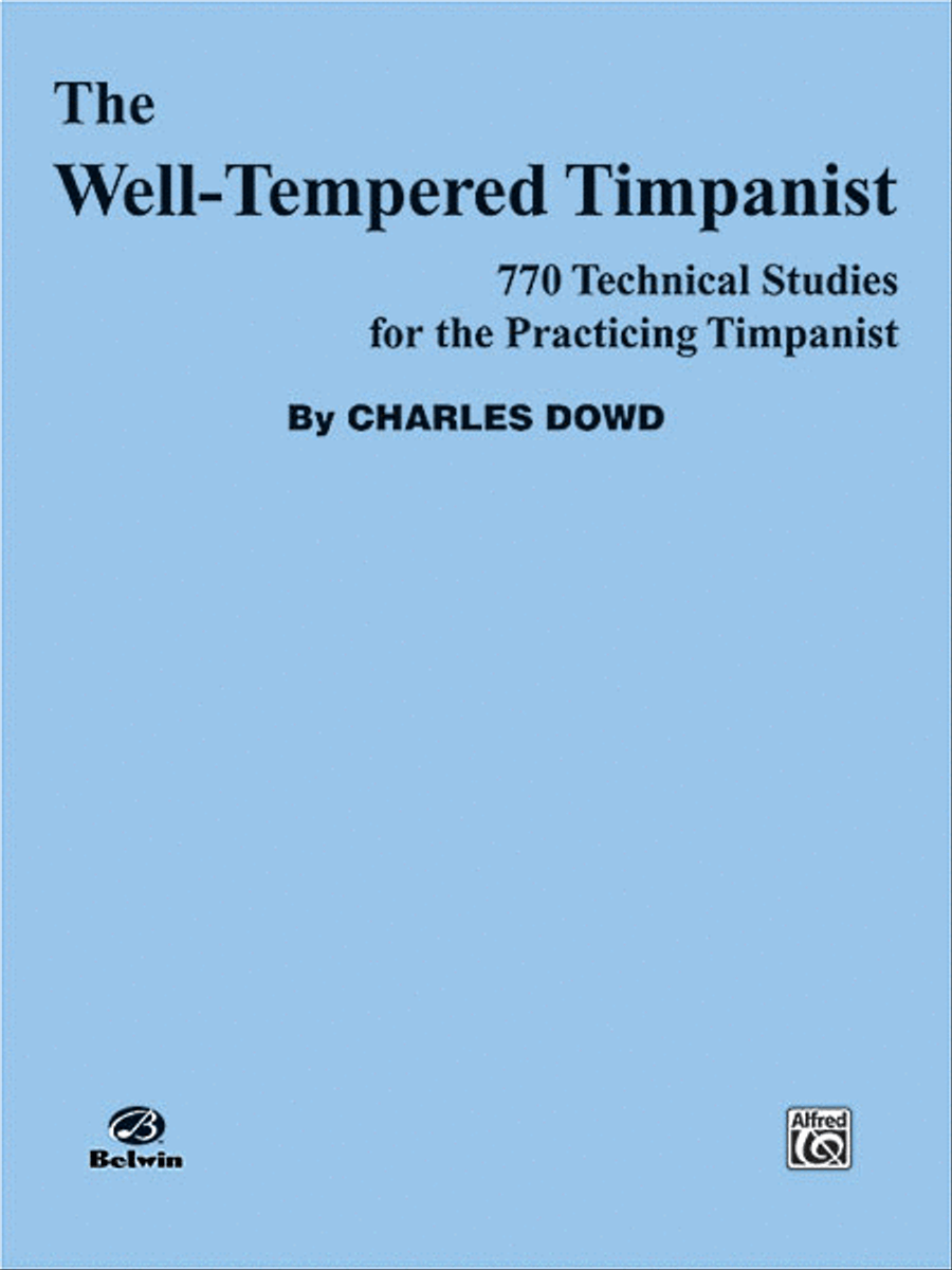 The Well-Tempered Timpanist Timpani scores gallery preview page 1