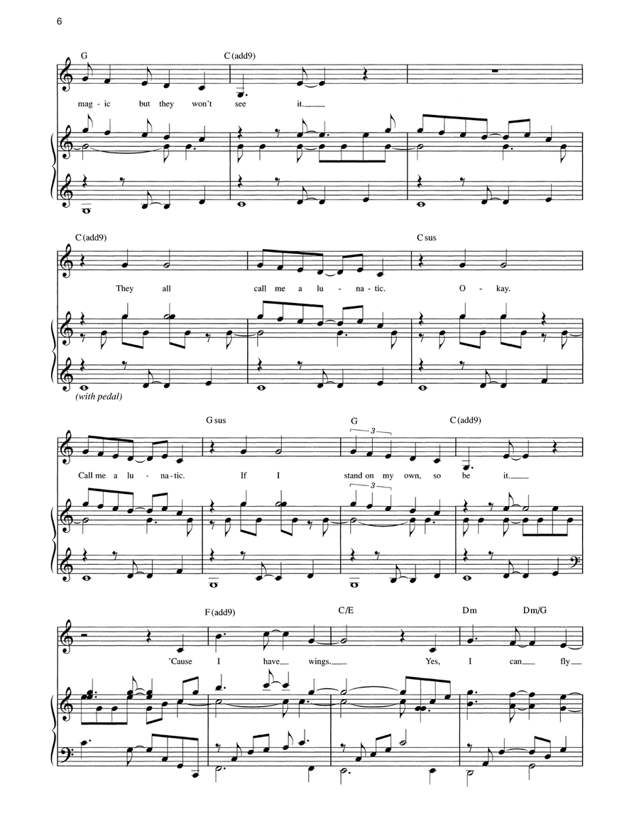 Alone In The Universe [Solo version] (from Seussical The Musical) Voice scores gallery preview page 3