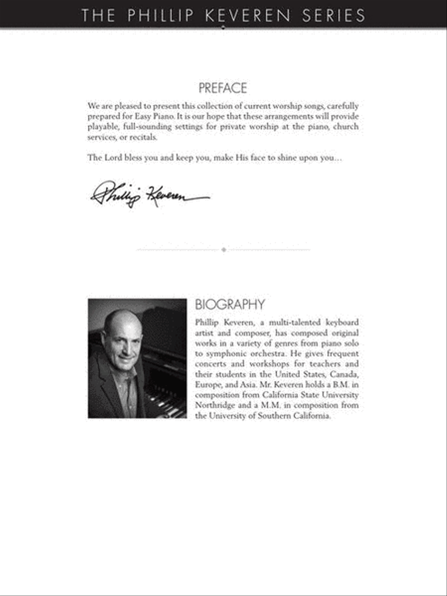 Living Hope Easy Piano scores gallery preview page 4