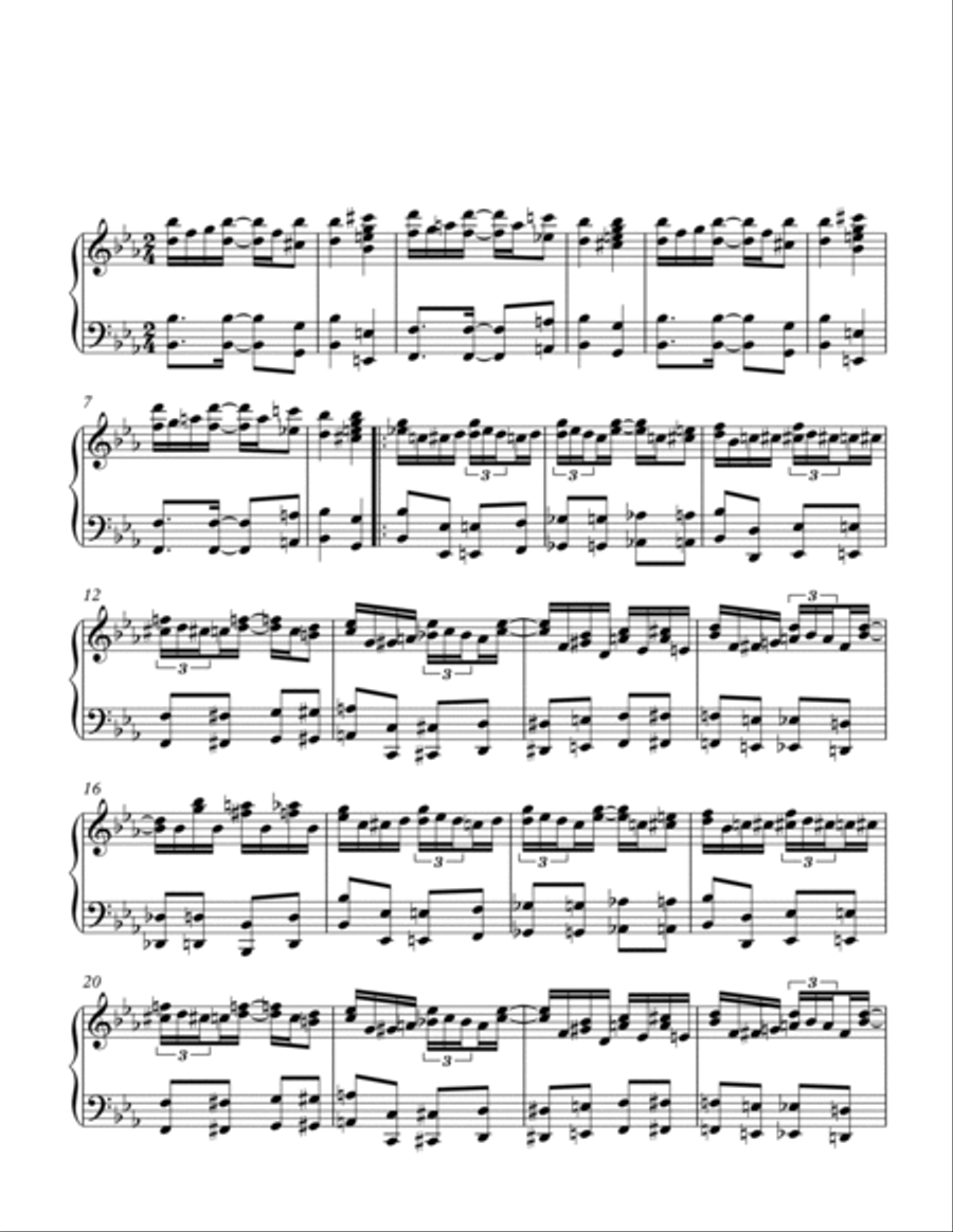 Reaction Rag Piano Solo scores gallery preview page 2