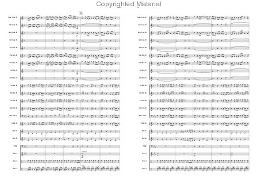 Lord Tullamore Brass Band scores gallery preview page 17