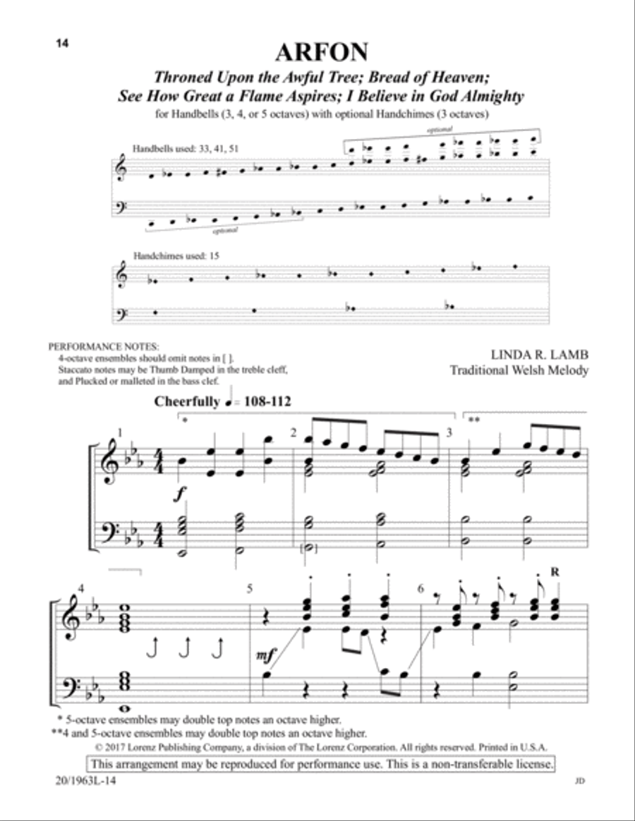 Our Welsh Heritage Our Welsh Heritage 5-Octaves scores gallery preview page 4