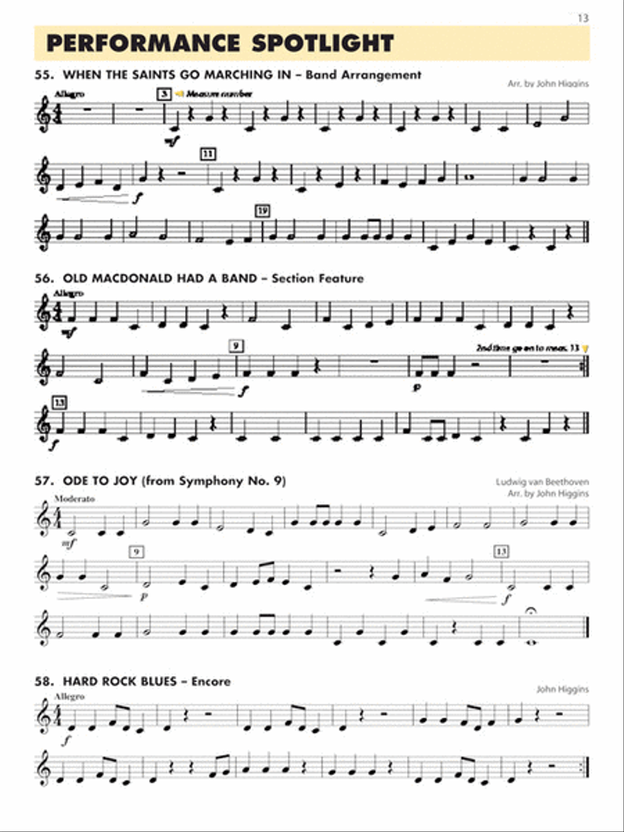 Essential Elements for Band – Baritone T.C. Book 1 with EEi Concert Band Methods scores gallery preview page 5