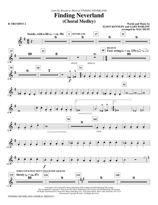 Finding Neverland - Bb Trumpet 2