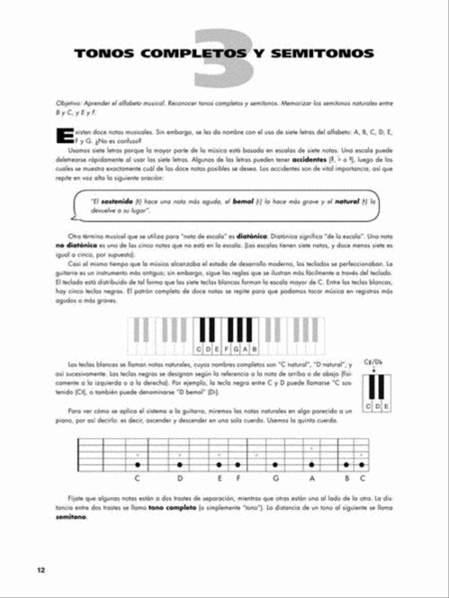 Guitarra Ejercicios de Diapason Guitar scores gallery preview page 6