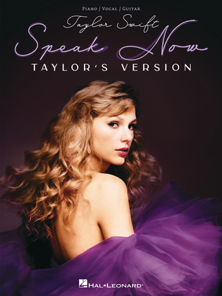 Book cover for Taylor Swift – Speak Now (Taylor's Version)