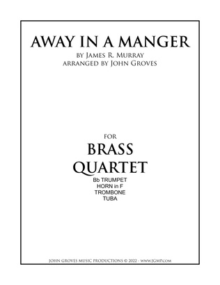 Away In A Manger - Brass Quartet
