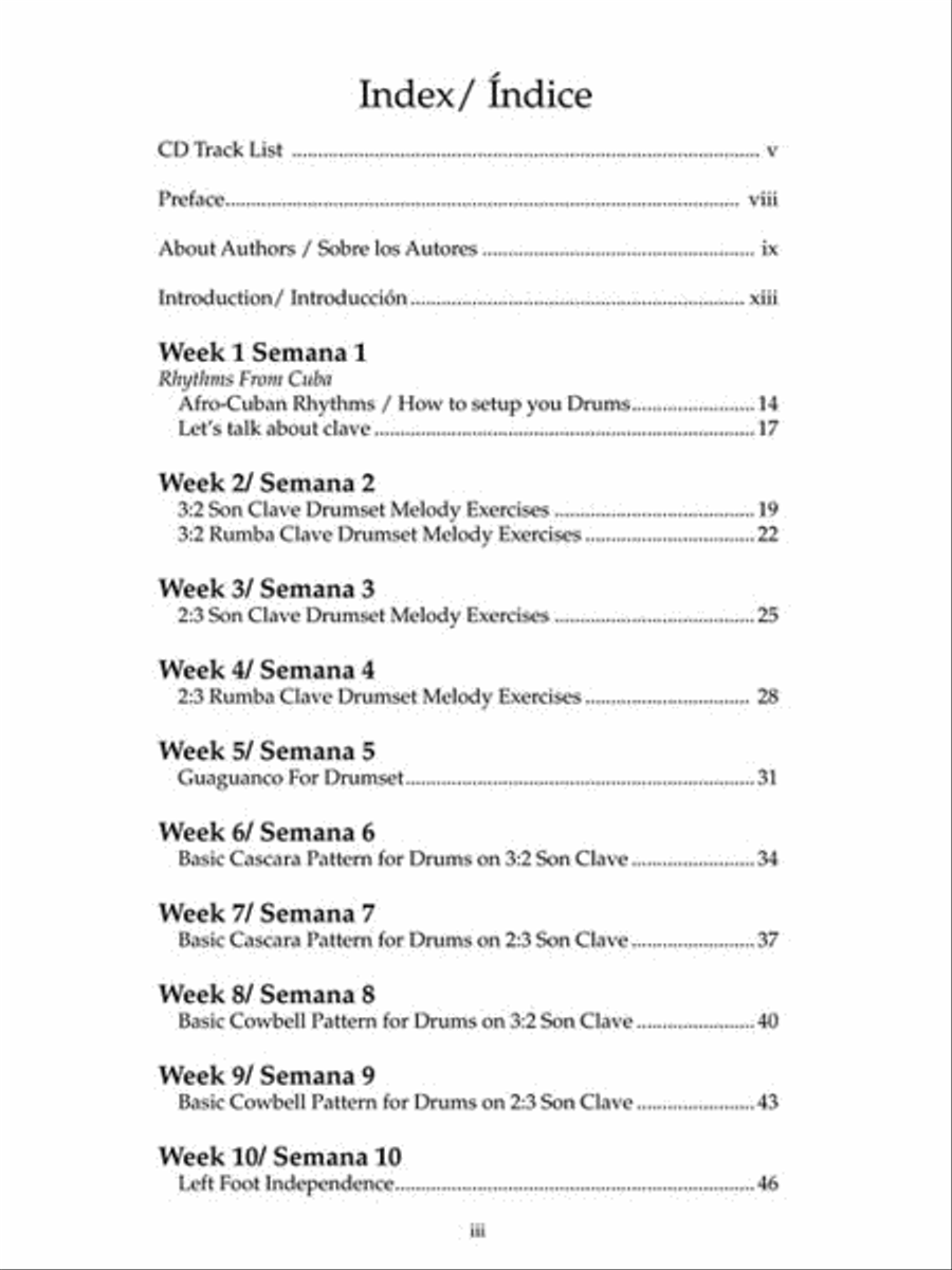 The Art of Latin Drumming Drums scores gallery preview page 3