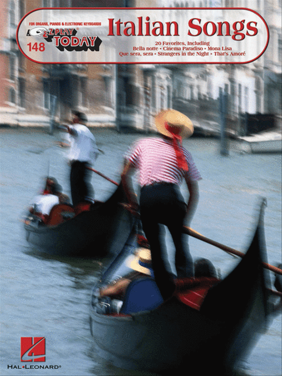 Italian Songs by Various Electronic Keyboard - Sheet Music