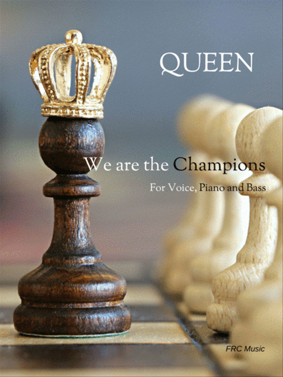 We Are The Champions Small Ensemble scores gallery preview page 1