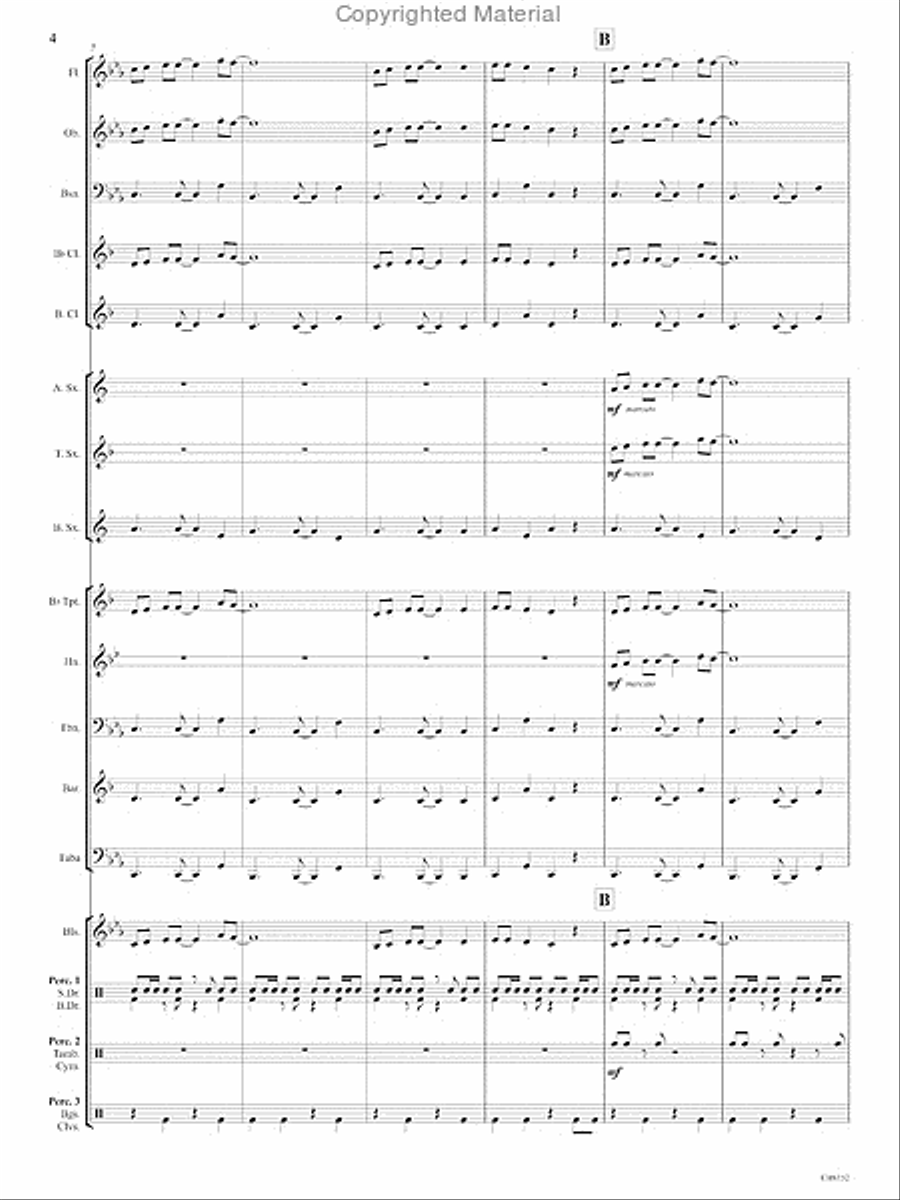 Celebracion Celebracion Concert Band scores gallery preview page 5