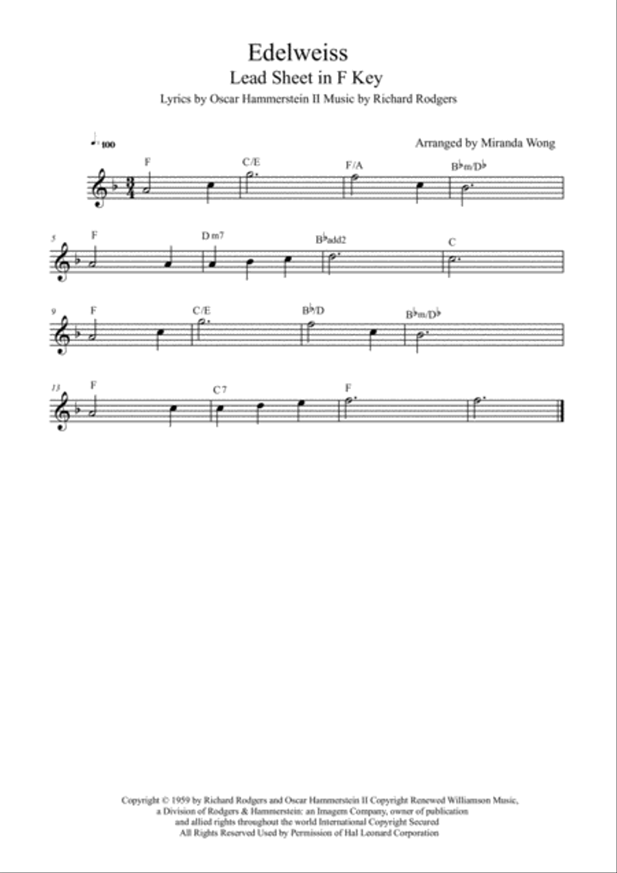 Edelweiss Edelweiss Small Ensemble scores gallery preview page 2