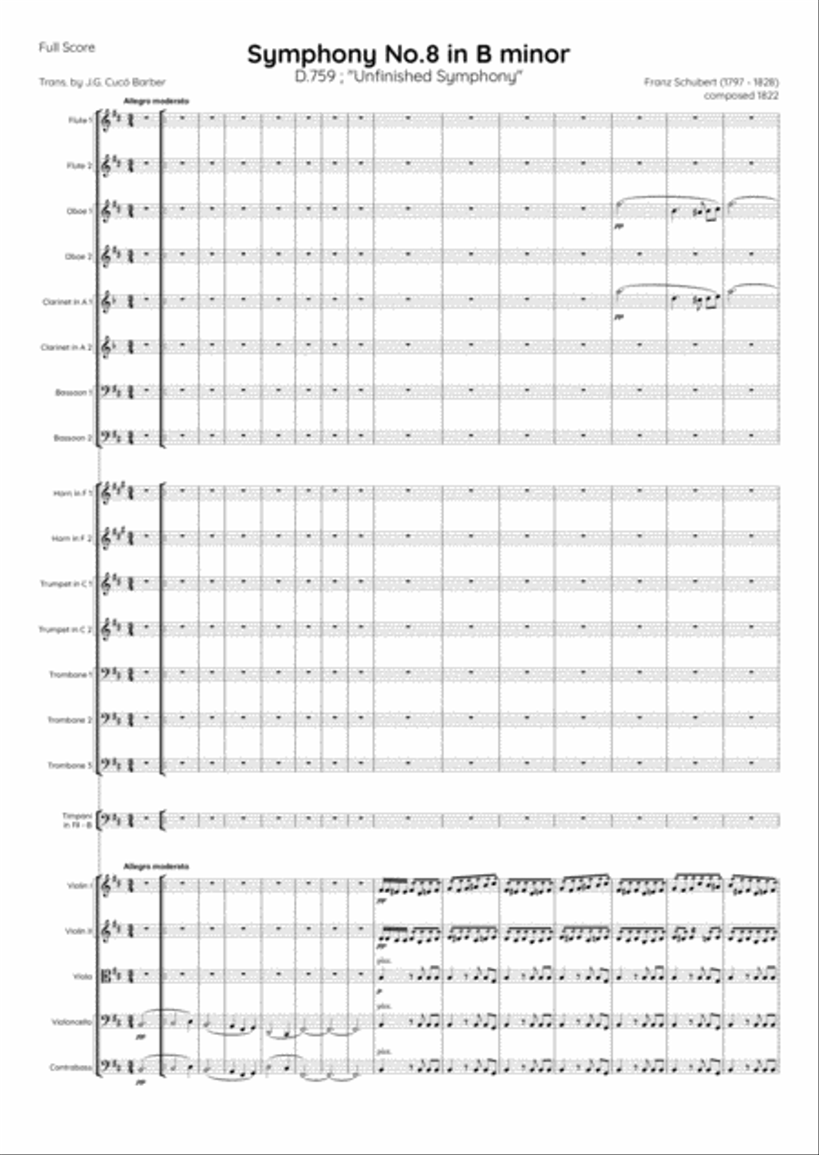 Schubert - Symphony No.8 in B minor 