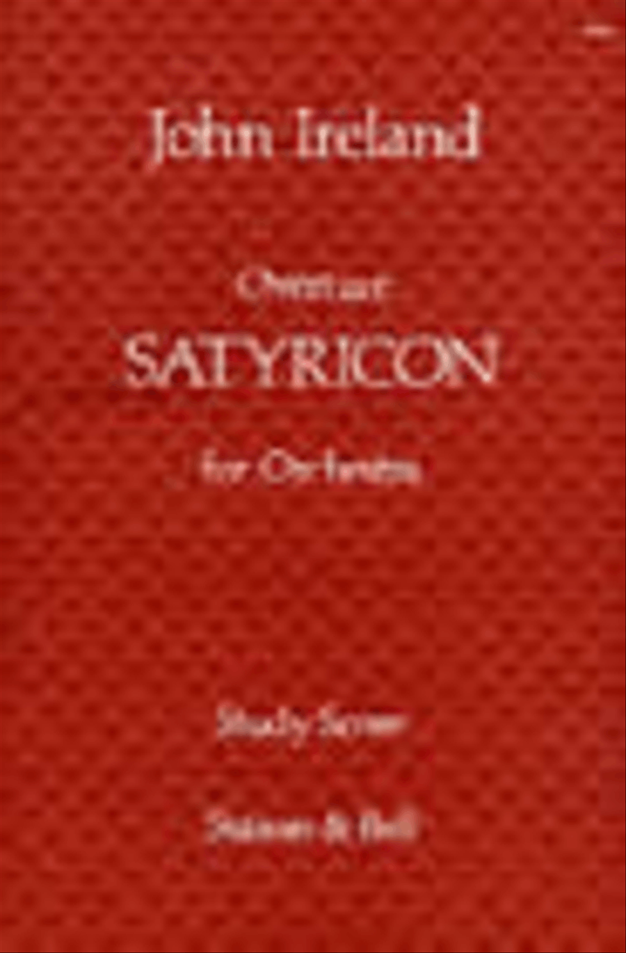 Satyricon. Overture for Orchestra Orchestra scores gallery preview page 1