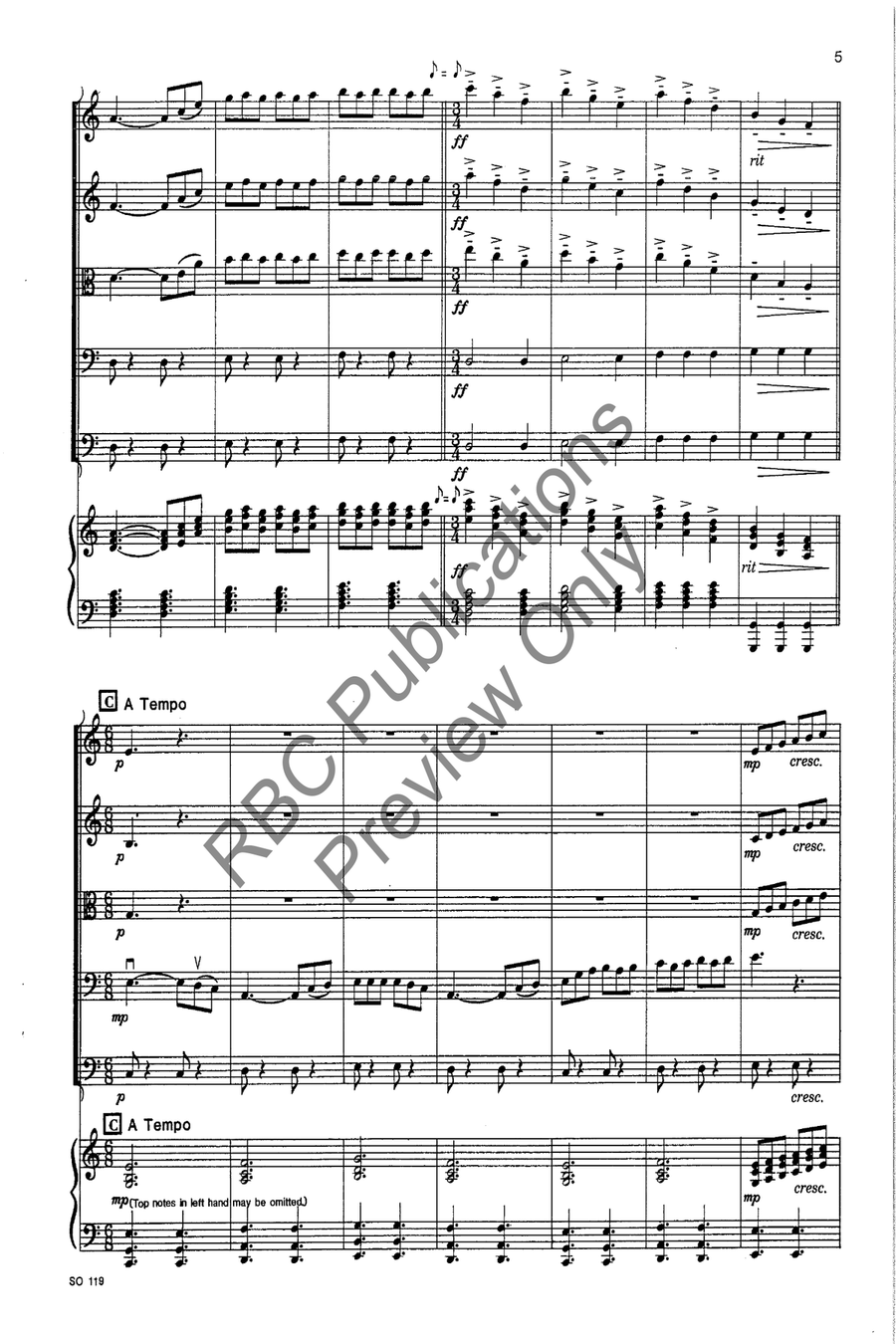 San Joaquin Delta Suite San Joaquin Delta Suite String Orchestra scores gallery preview page 6