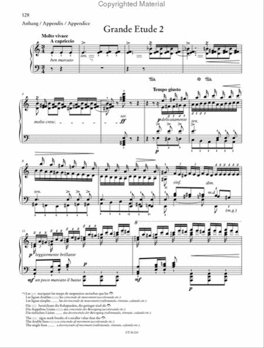 Etudes D'Exécution Transcendante Chamber Music scores gallery preview page 6