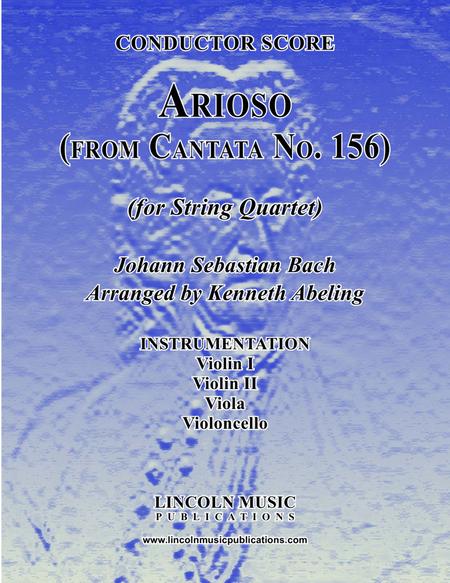 Arioso - from Cantata No. 156 (for String Quartet) image number null