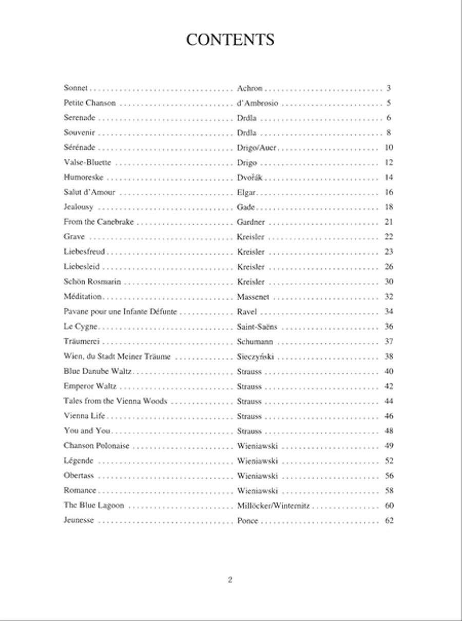 Cabaret Violin Treasures Cabaret Violin Treasures Violin Solo scores gallery preview page 3