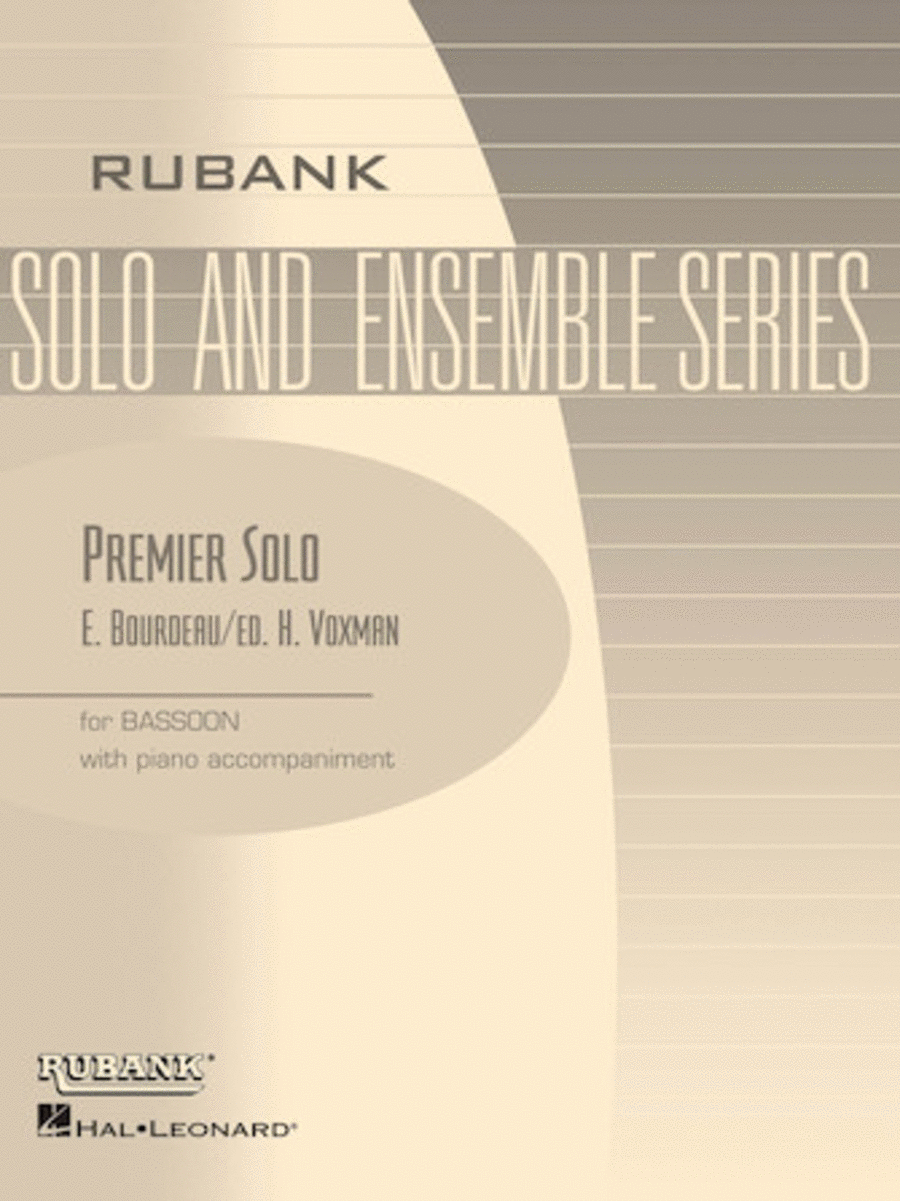 Premier Solo (Bassoon / Piano)