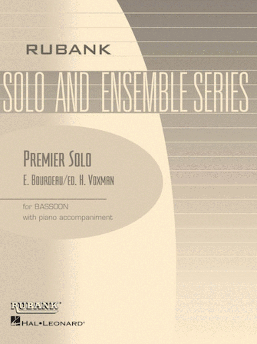 Premier Solo Bassoon Solo scores gallery preview page 1