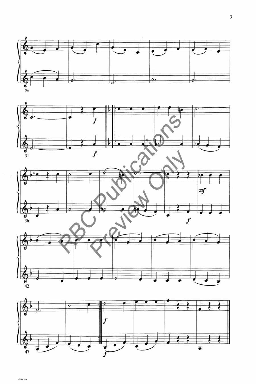 Trumpet Duets Vol. 1 Brass Duet scores gallery preview page 6