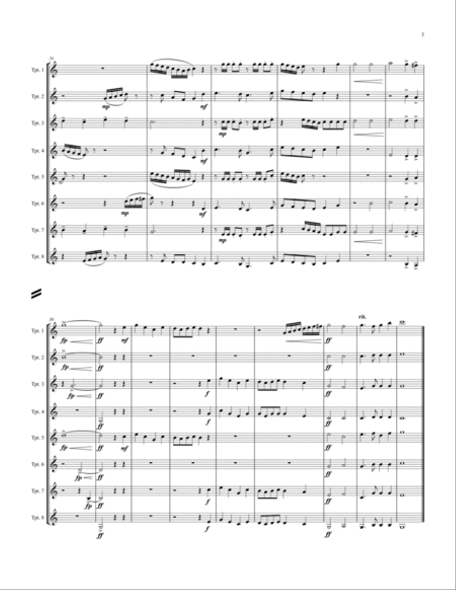All Hail the Power Trumpet scores gallery preview page 4