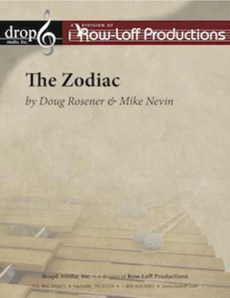 Zodiac, The (Complete Show) Percussion - Sheet Music