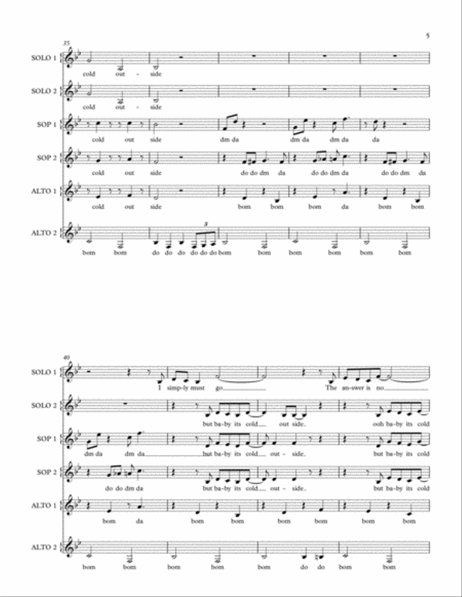 Baby, It's Cold Outside SA scores gallery preview page 5