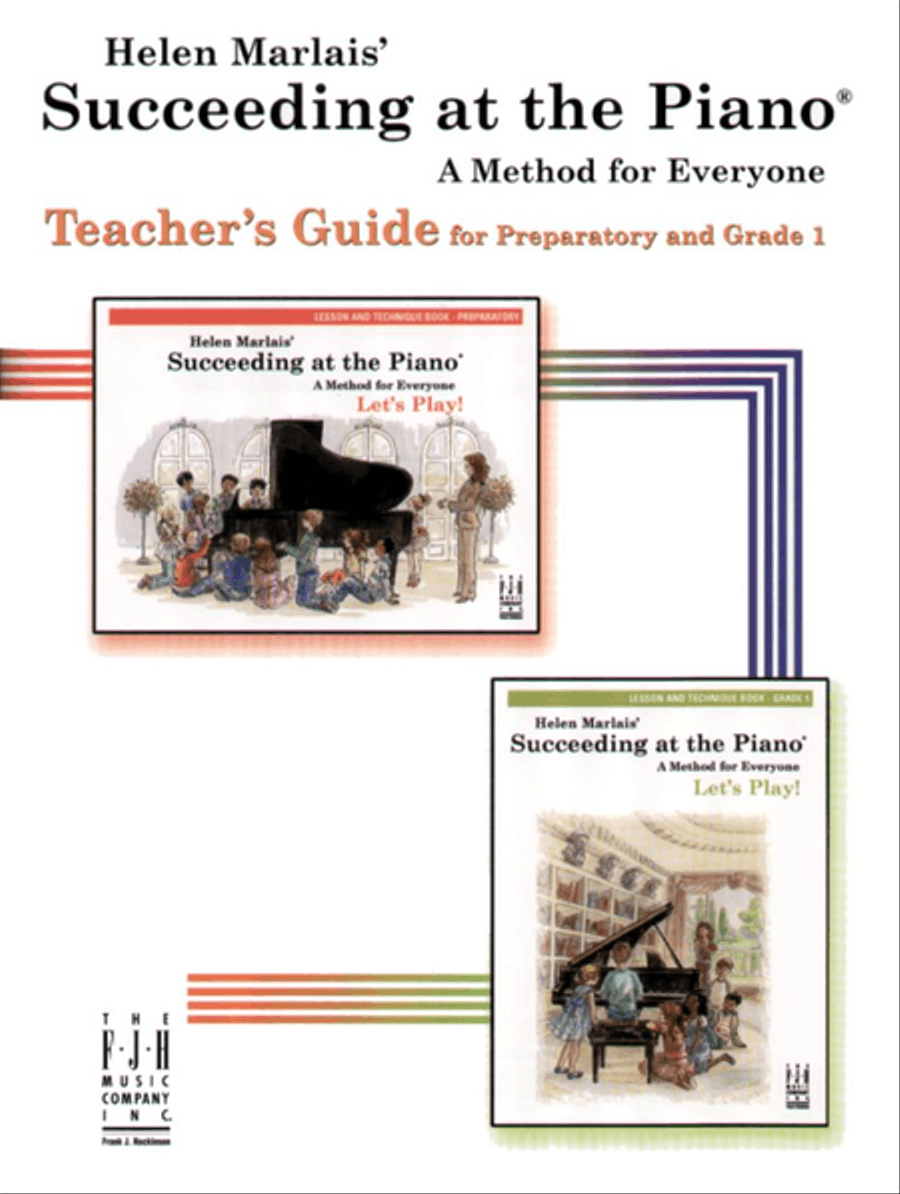 Succeeding at the Piano Teachers Guide, Preparatory and Grade 1 Piano Method scores gallery preview page 1
