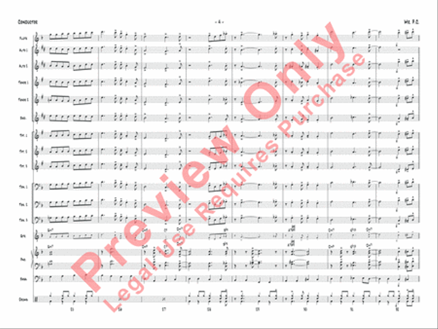 Mr. P.C. Jazz Ensemble scores gallery preview page 7