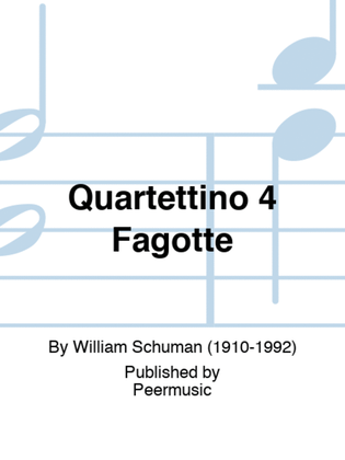 Quartettino 4 Fagotte