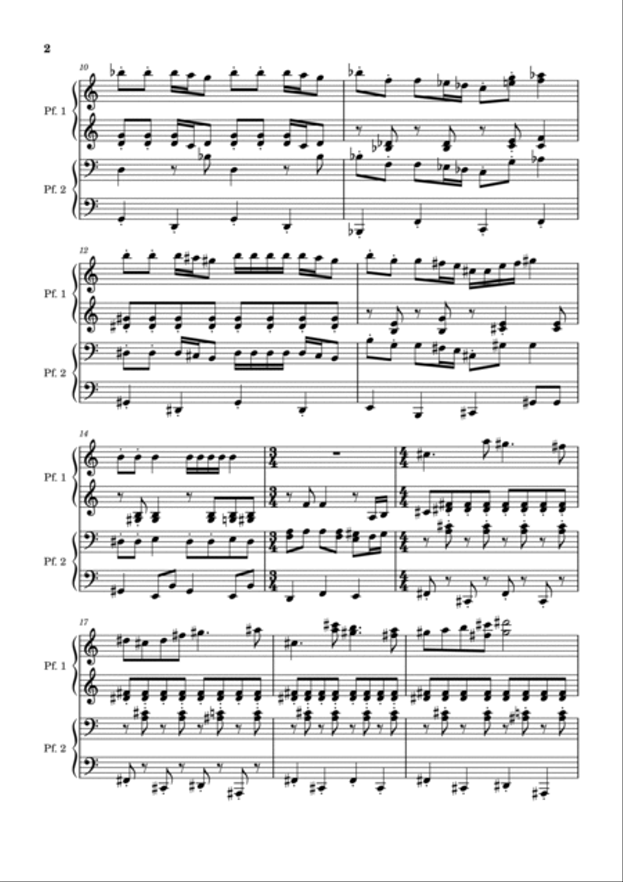 This Is Halloween Piano scores gallery preview page 2