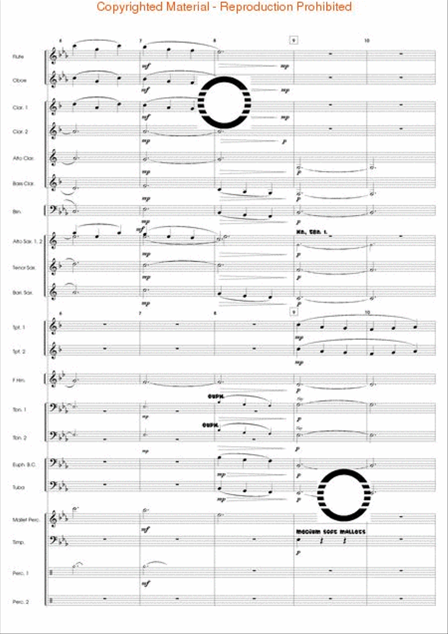 Peer Gynt Suite No. 1 Concert Band scores gallery preview page 3