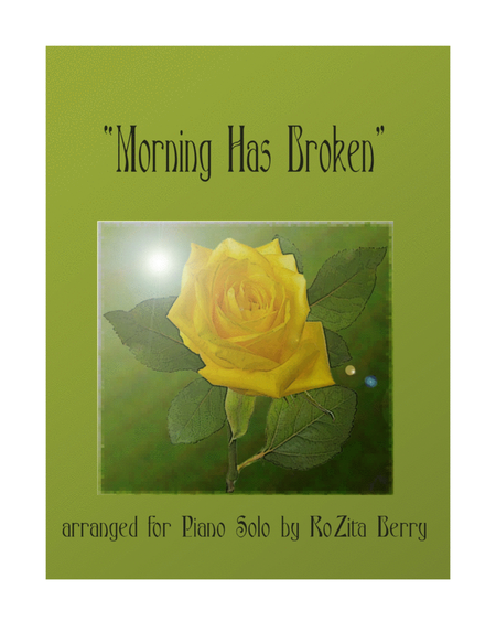 Morning Has Broken--for Piano Solo image number null