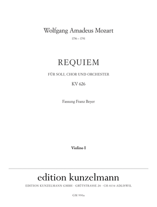 Requiem (Revised edition from 2006)