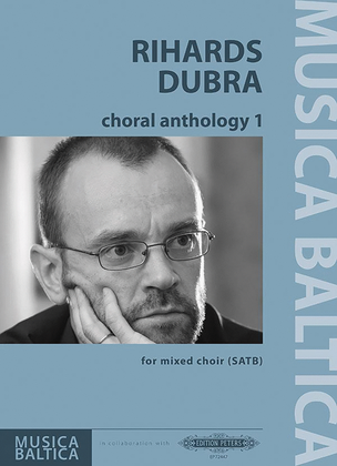 Book cover for Choral Anthology 1 for Mixed Choir (SATB)