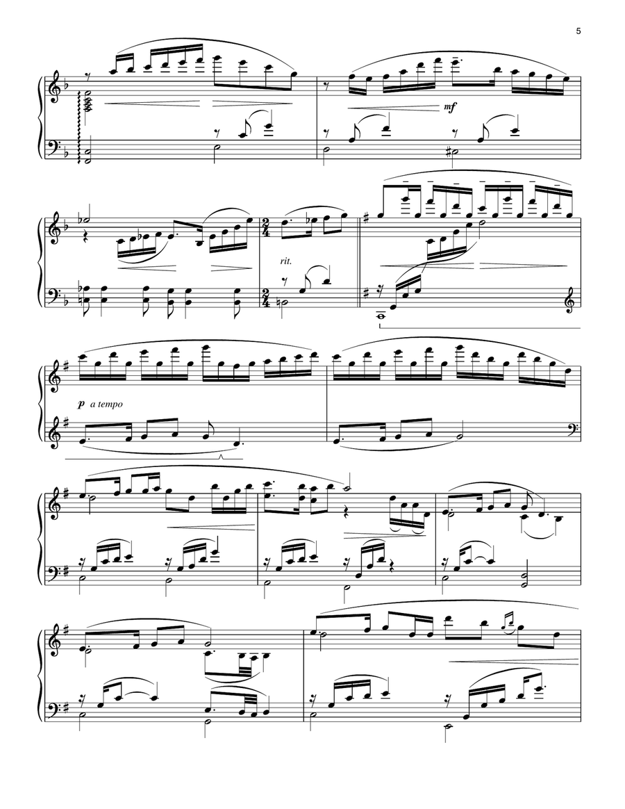 Can You Feel The Love Tonight (from The Lion King) (arr. Phillip Keveren) Piano Solo scores gallery preview page 3