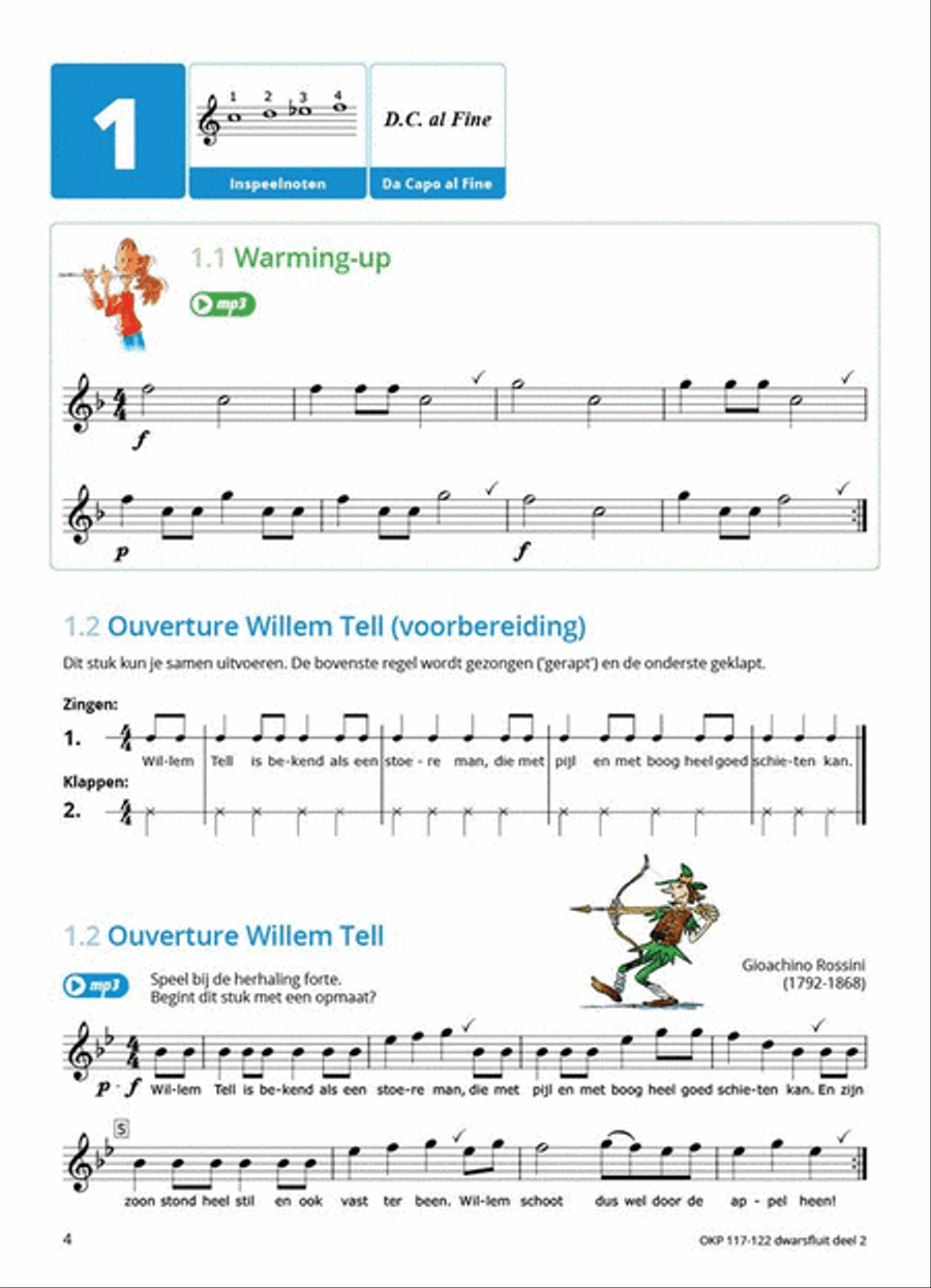 Samen Leren Samenspelen Vlaams Deel 2 Flute Solo scores gallery preview page 2