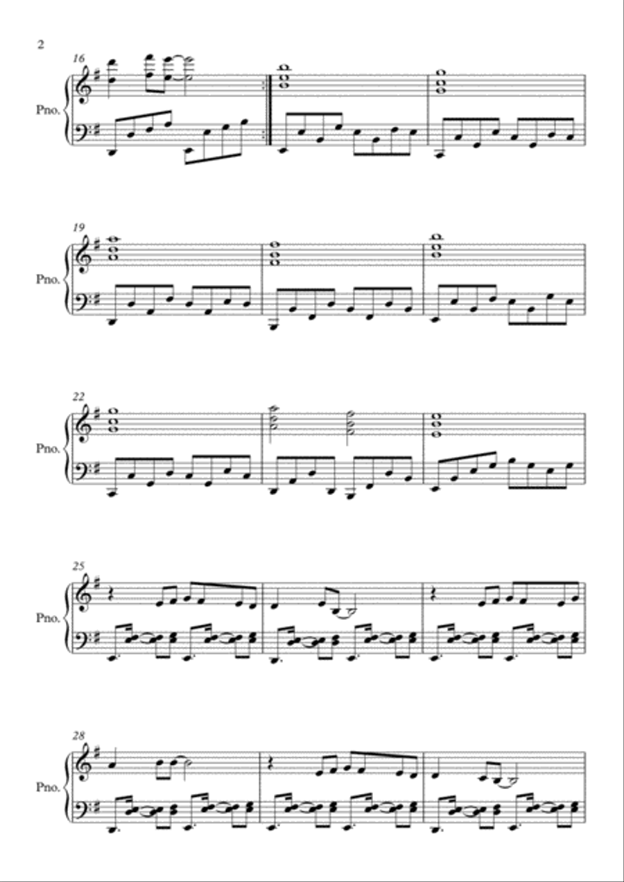 Caravanserai Piano Solo scores gallery preview page 2