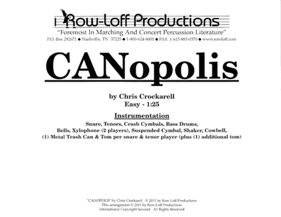 CANopolis w/Tutor Tracks