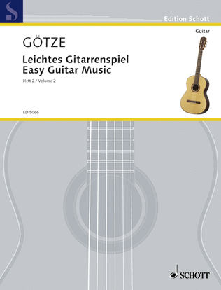 Book cover for Easy Guitar Pieces - Volume 2