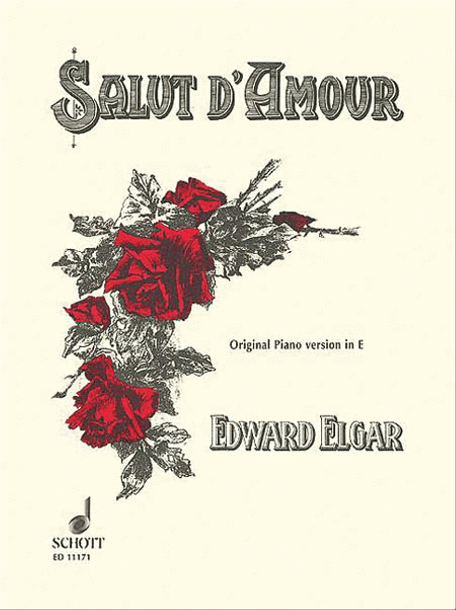 Salut d'amour, Op. 12 Piano Solo scores gallery preview page 1