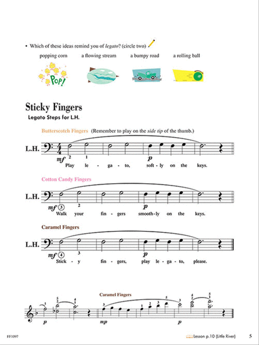 Level 1 – Technique & Artistry Book – 2nd Edition Piano Method scores gallery preview page 3