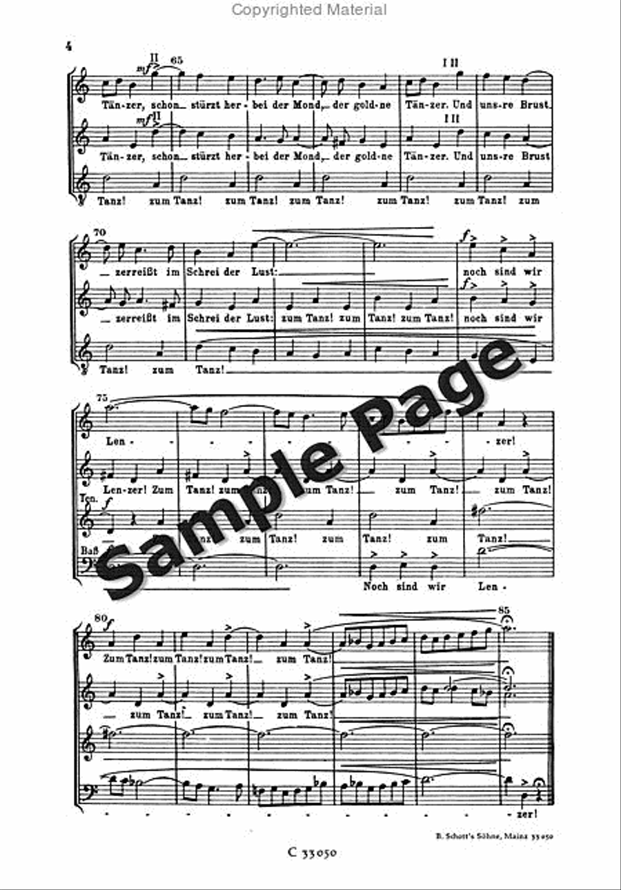 Marx K Fest Der Jugend (fk) 4-Part scores gallery preview page 5
