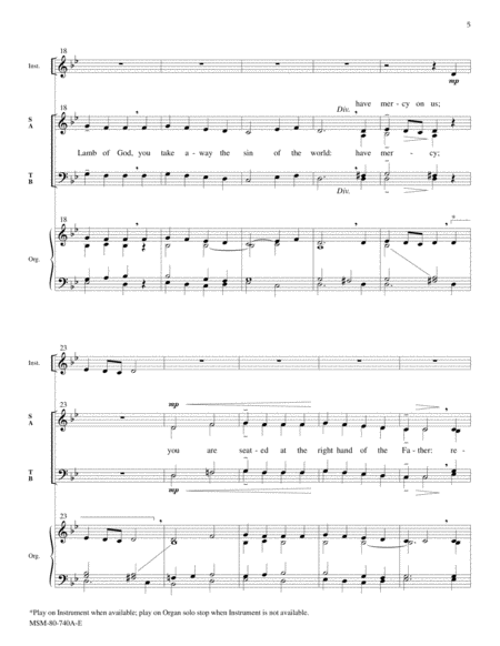 Missa St. Andrew (Downloadable Full Score)