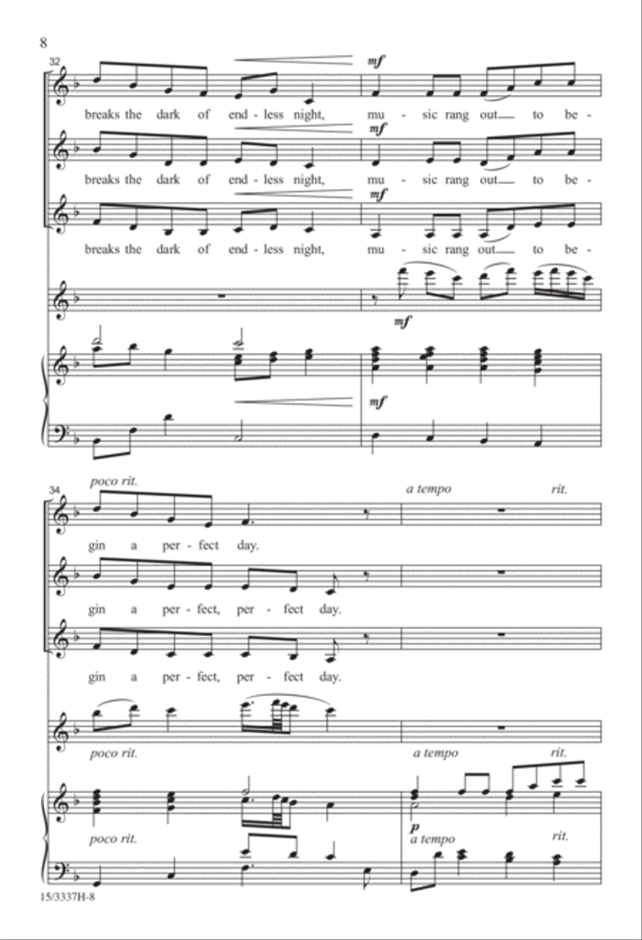 Music in the Valley Music in the Valley SSA scores gallery preview page 8
