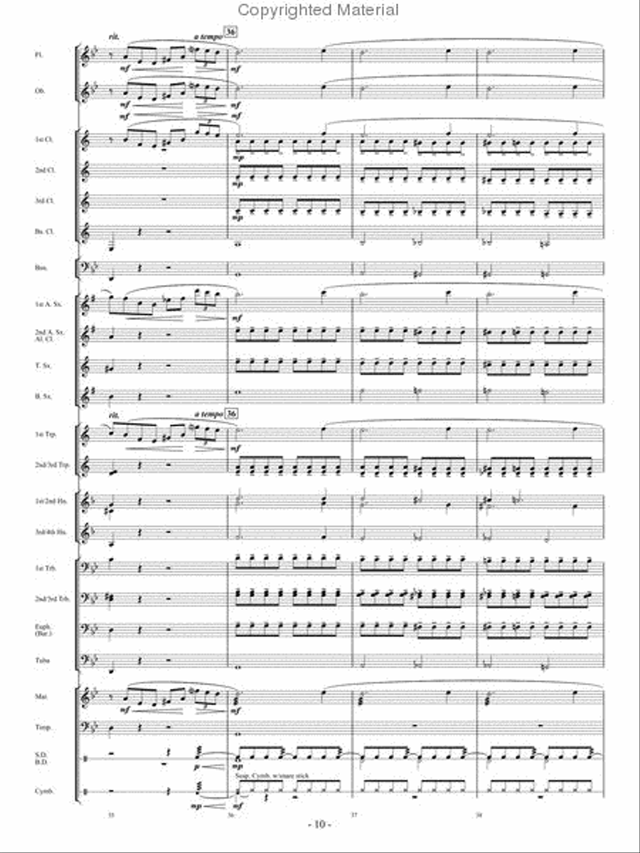 Prelude, Opus 28, No. 4 Prelude, Opus 28, No. 4 Concert Band scores gallery preview page 9